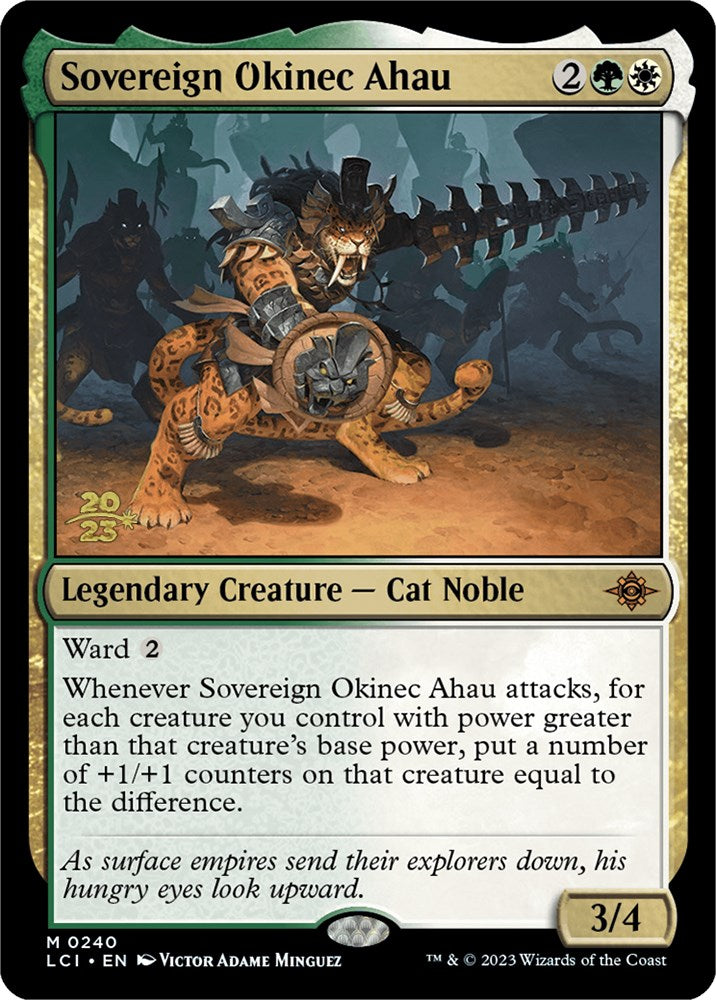 Sovereign Okinec Ahau [The Lost Caverns of Ixalan Prerelease Cards] | Gate City Games LLC
