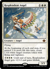 Resplendent Angel (LCI) [The Lost Caverns of Ixalan Prerelease Cards] | Gate City Games LLC