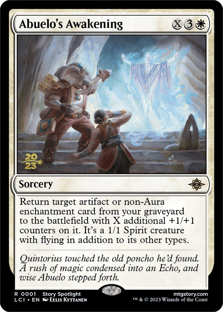 Abuelo's Awakening [The Lost Caverns of Ixalan Prerelease Cards] | Gate City Games LLC