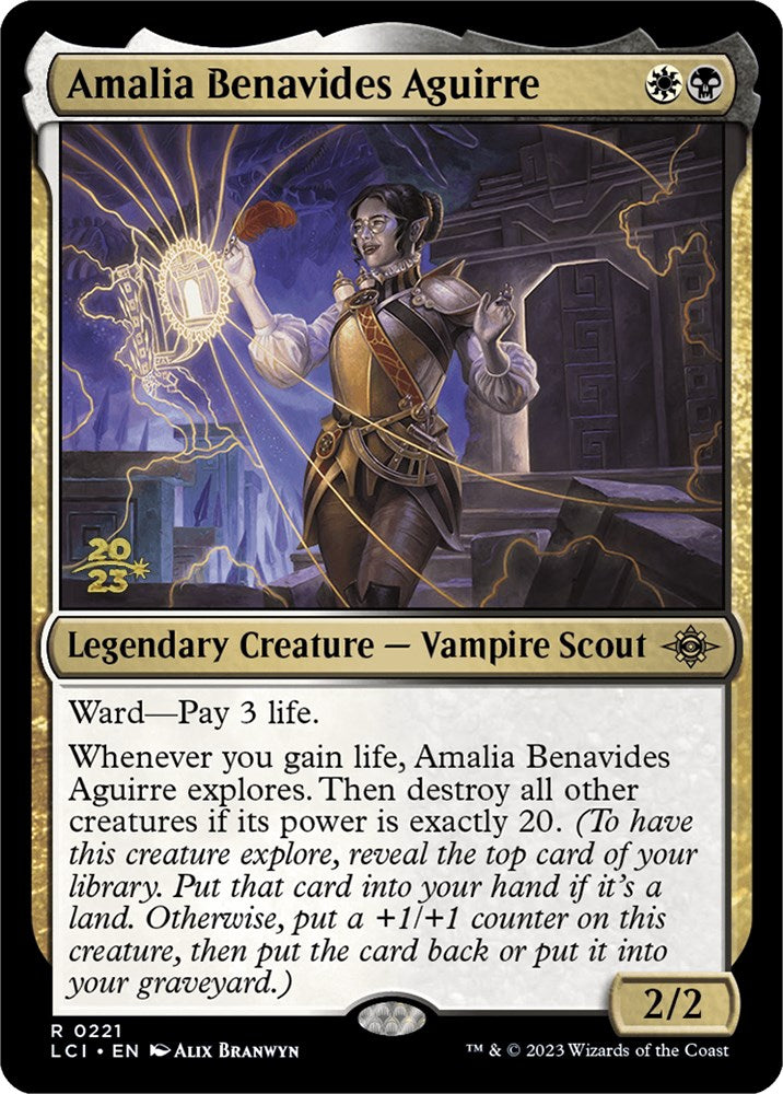 Amalia Benavides Aguirre [The Lost Caverns of Ixalan Prerelease Cards] | Gate City Games LLC