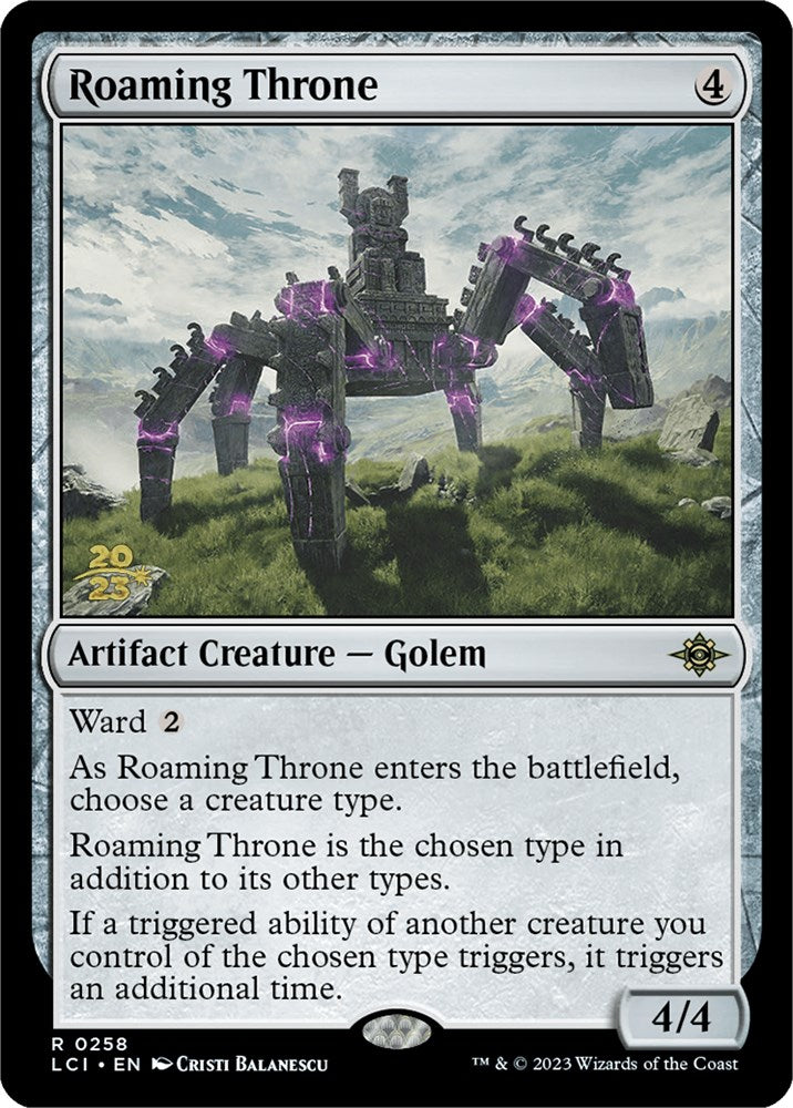 Roaming Throne [The Lost Caverns of Ixalan Prerelease Cards] | Gate City Games LLC