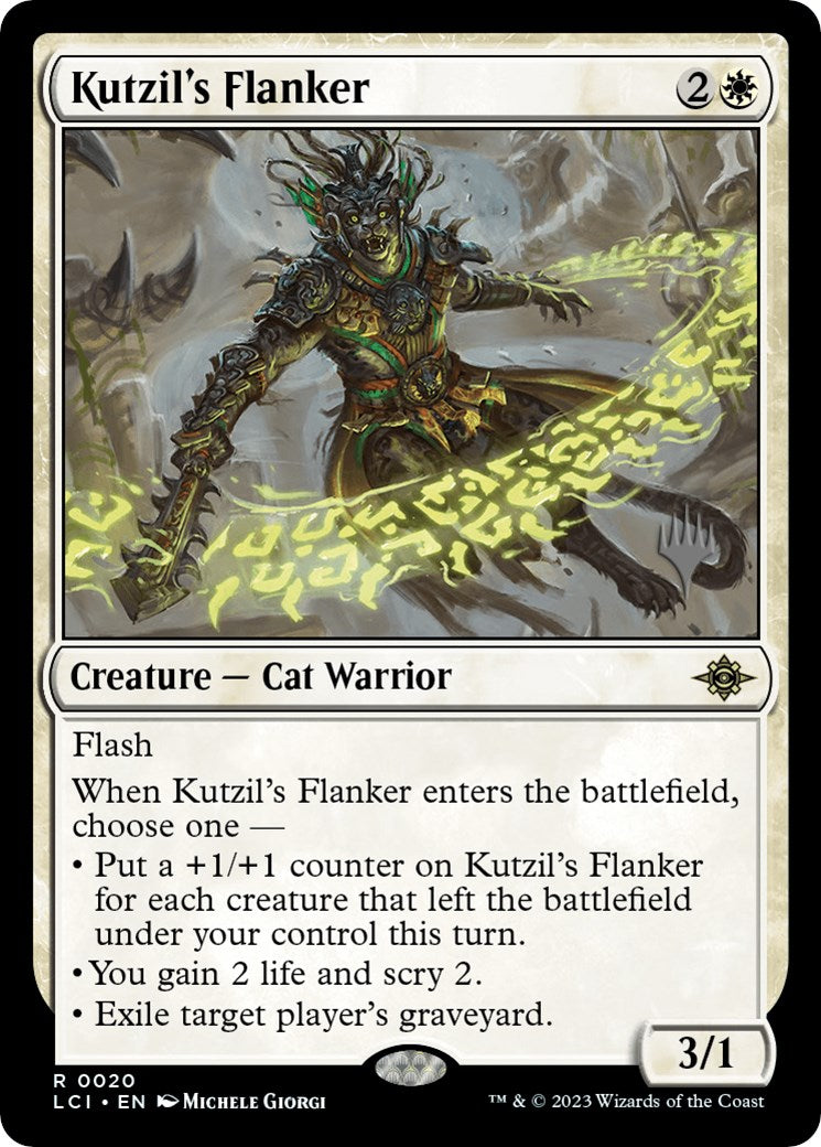 Kutzil's Flanker (Promo Pack) [The Lost Caverns of Ixalan Promos] | Gate City Games LLC