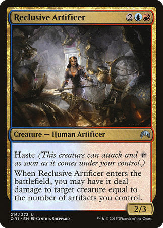 Reclusive Artificer [Magic Origins] | Gate City Games LLC