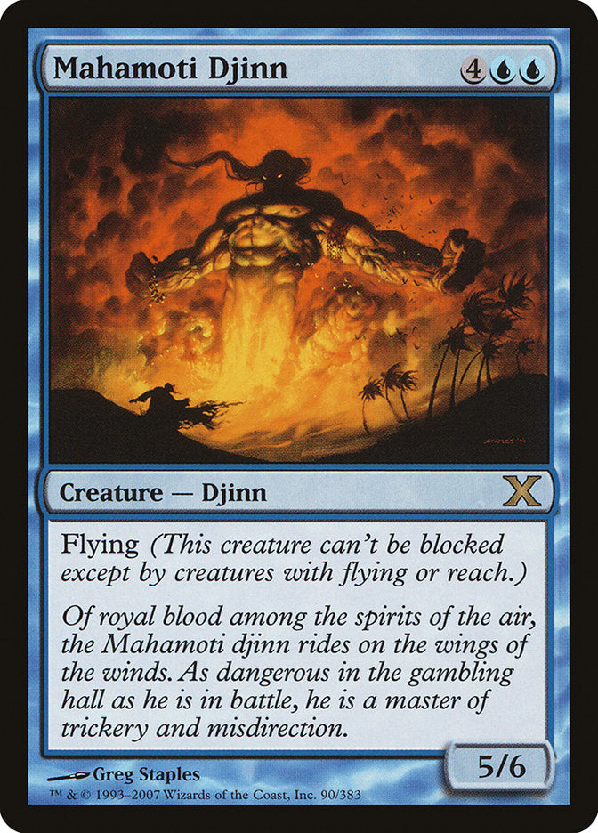 Mahamoti Djinn [Tenth Edition] | Gate City Games LLC