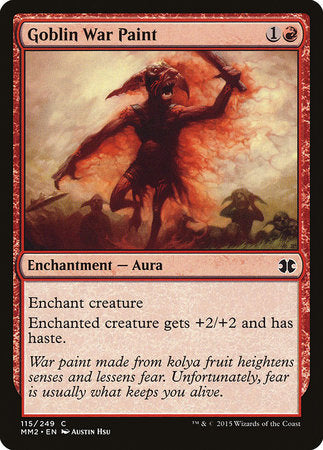 Goblin War Paint [Modern Masters 2015] | Gate City Games LLC