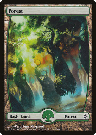Forest (248) - Full Art [Zendikar] | Gate City Games LLC