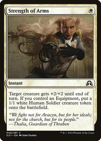 Strength of Arms [Shadows over Innistrad] | Gate City Games LLC