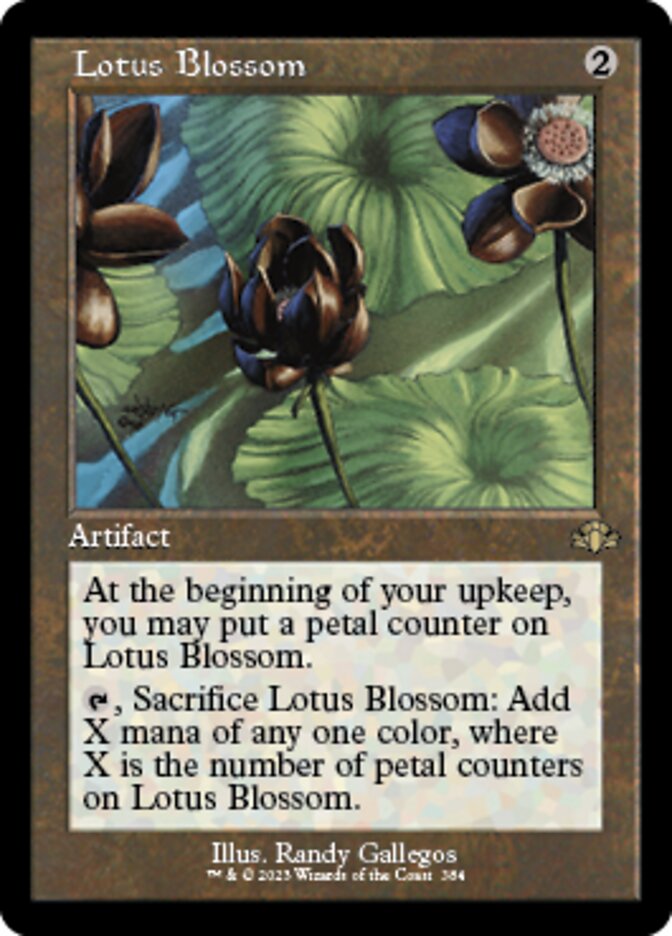 Lotus Blossom (Retro) [Dominaria Remastered] | Gate City Games LLC