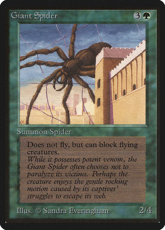 Giant Spider [Limited Edition Beta] | Gate City Games LLC
