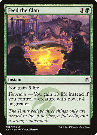Feed the Clan [Khans of Tarkir] | Gate City Games LLC