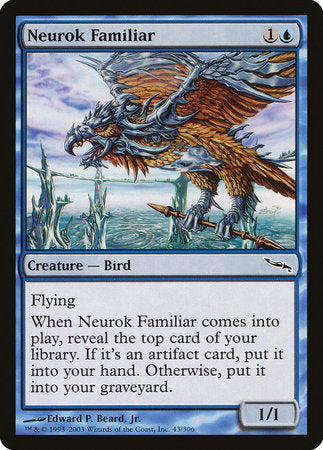 Neurok Familiar [Mirrodin] | Gate City Games LLC