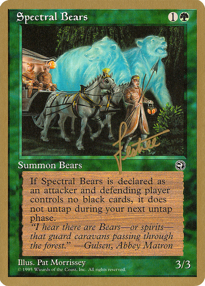 Spectral Bears (Bertrand Lestree) [Pro Tour Collector Set] | Gate City Games LLC