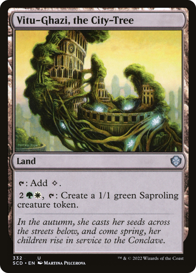 Vitu-Ghazi, the City-Tree [Starter Commander Decks] | Gate City Games LLC
