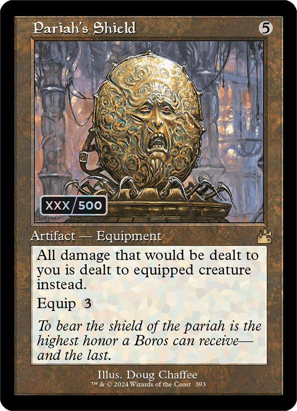 Pariah's Shield (Retro) (Serialized) [Ravnica Remastered] | Gate City Games LLC
