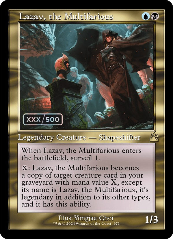Lazav, the Multifarious (Retro) (Serialized) [Ravnica Remastered] | Gate City Games LLC
