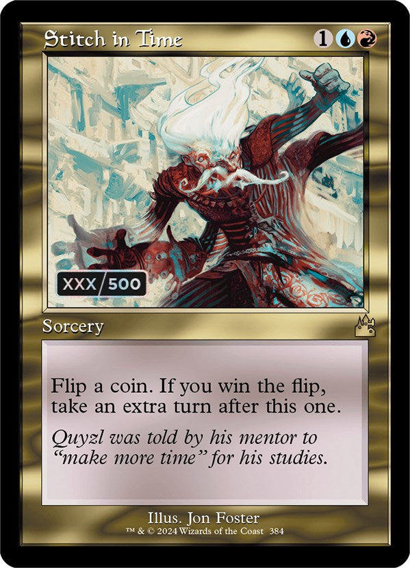 Stitch in Time (Retro) (Serialized) [Ravnica Remastered] | Gate City Games LLC