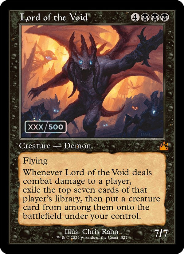 Lord of the Void (Retro) (Serialized) [Ravnica Remastered] | Gate City Games LLC