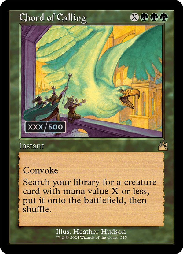 Chord of Calling (Retro) (Serialized) [Ravnica Remastered] | Gate City Games LLC