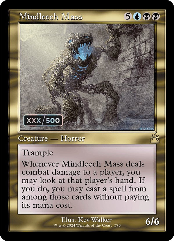 Mindleech Mass (Retro) (Serialized) [Ravnica Remastered] | Gate City Games LLC