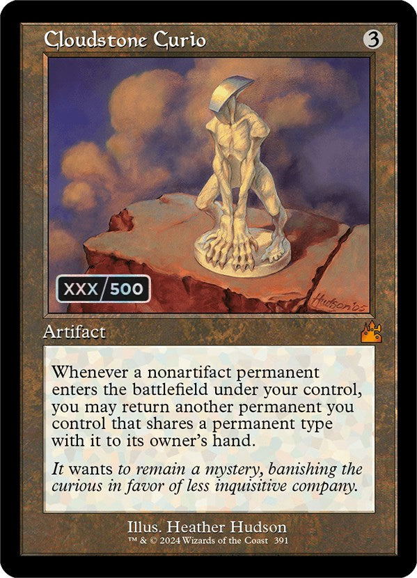 Cloudstone Curio (Retro) (Serialized) [Ravnica Remastered] | Gate City Games LLC