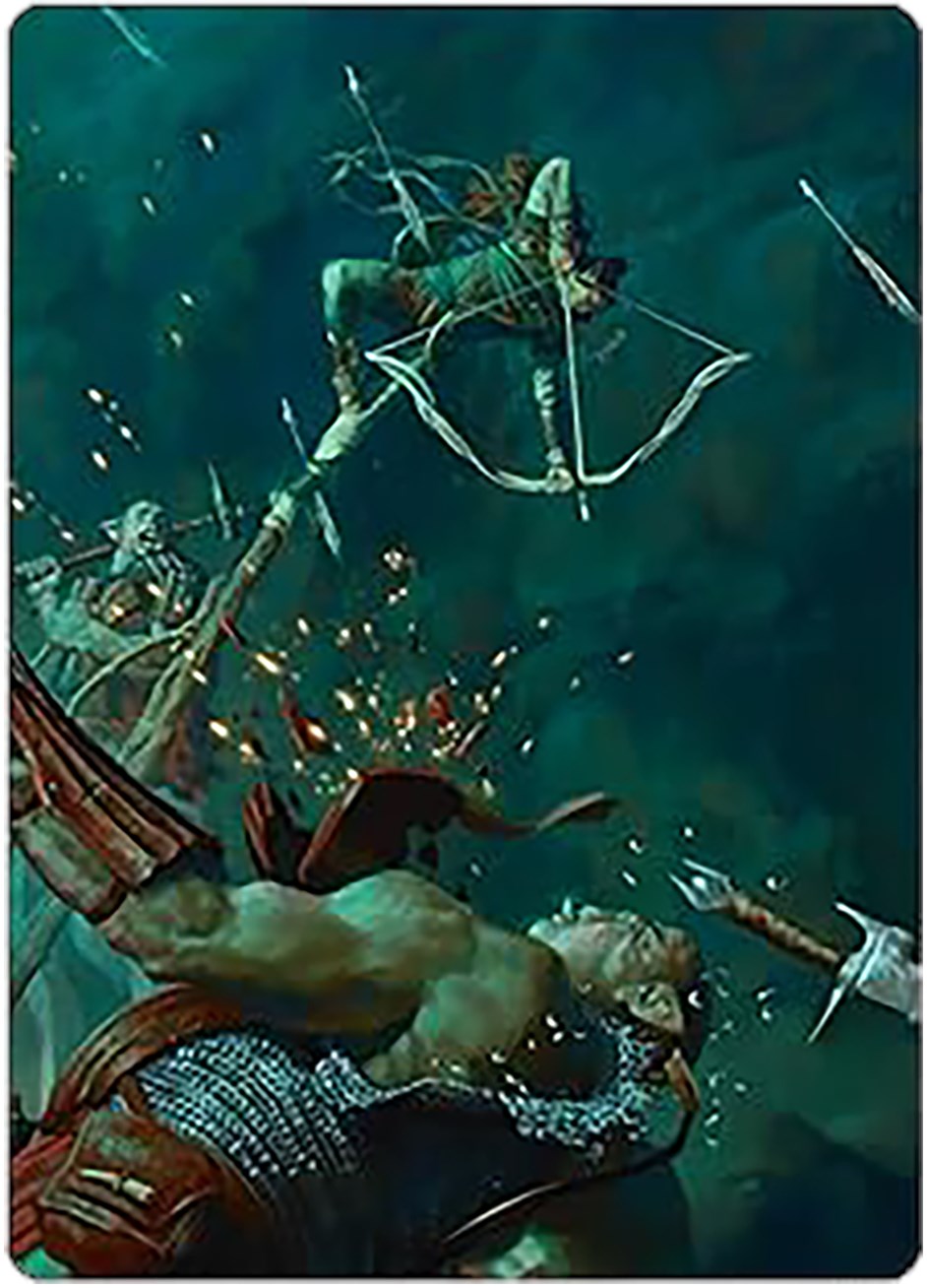 Legolas's Quick Reflexes Art Card [The Lord of the Rings: Tales of Middle-earth Art Series] | Gate City Games LLC