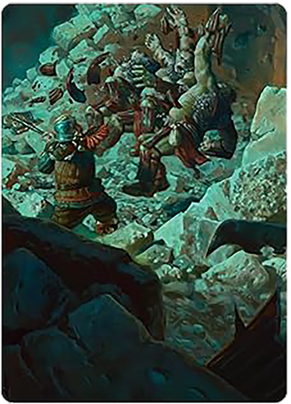 Gimli's Reckless Might Art Card [The Lord of the Rings: Tales of Middle-earth Art Series] | Gate City Games LLC