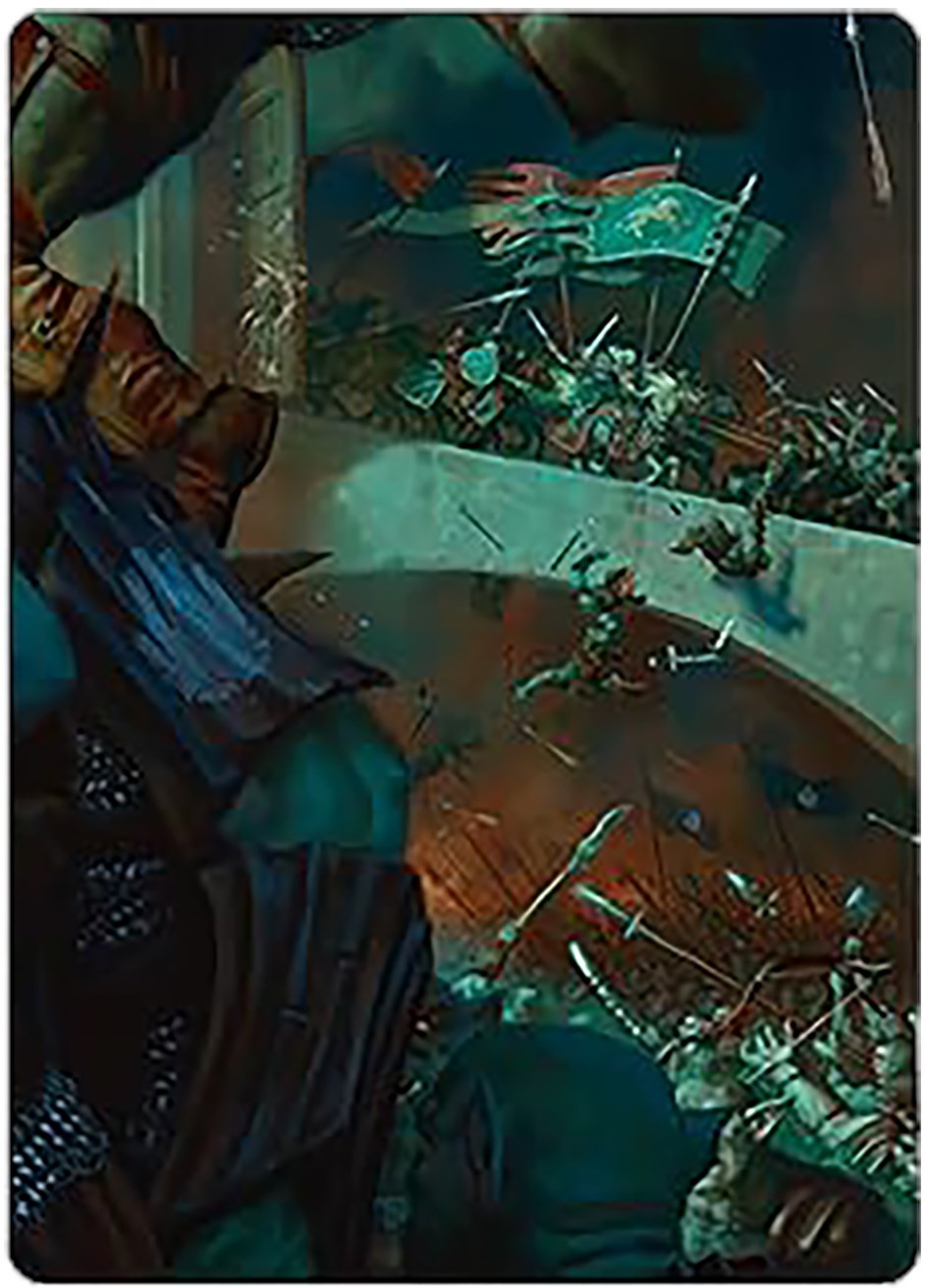 Rohirrim Chargers Art Card [The Lord of the Rings: Tales of Middle-earth Art Series] | Gate City Games LLC