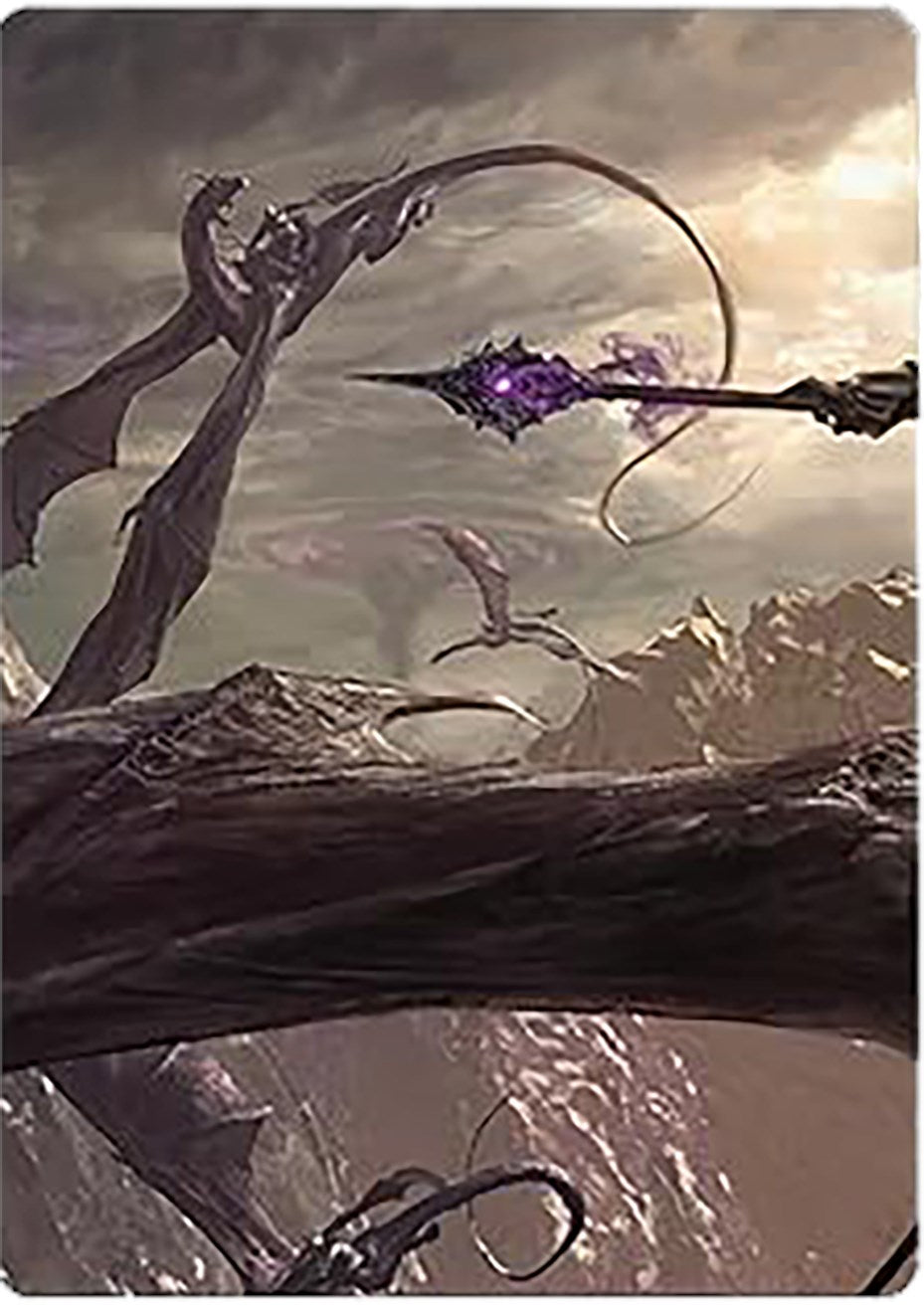 Nazgul Battle-Mace Art Card [The Lord of the Rings: Tales of Middle-earth Art Series] | Gate City Games LLC