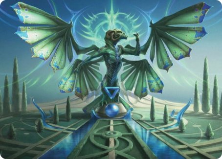 Tanazir Quandrix Art Card [Strixhaven: School of Mages Art Series] | Gate City Games LLC
