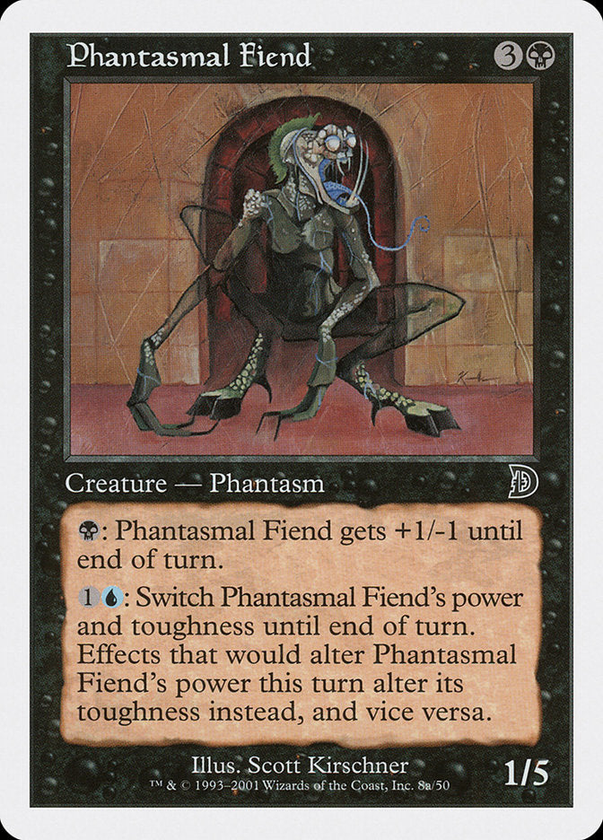 Phantasmal Fiend (Standing) [Deckmasters] | Gate City Games LLC