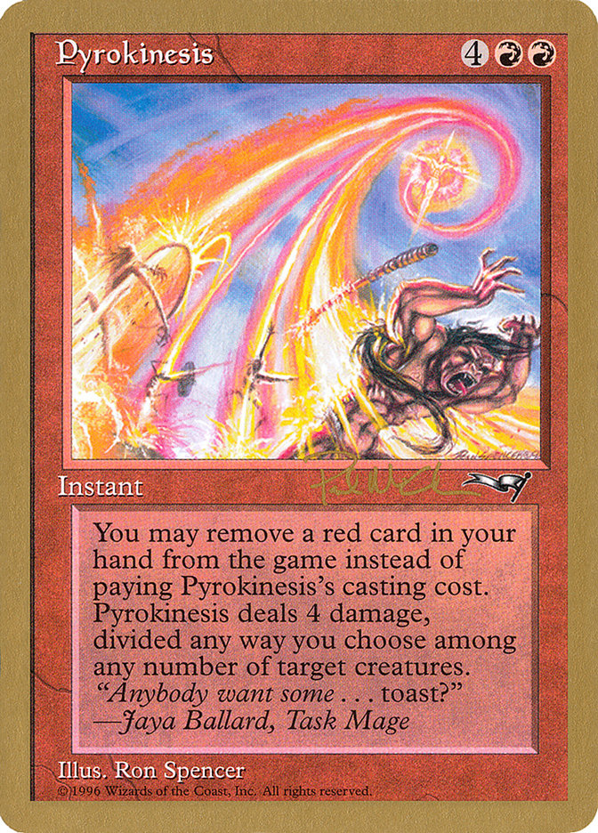 Pyrokinesis (Paul McCabe) [World Championship Decks 1997] | Gate City Games LLC