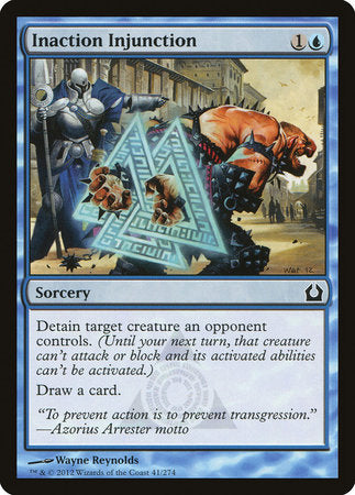 Inaction Injunction [Return to Ravnica] | Gate City Games LLC