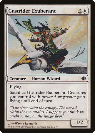 Gustrider Exuberant [Shards of Alara] | Gate City Games LLC