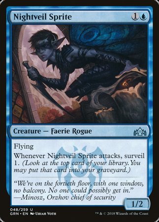 Nightveil Sprite [Guilds of Ravnica] | Gate City Games LLC
