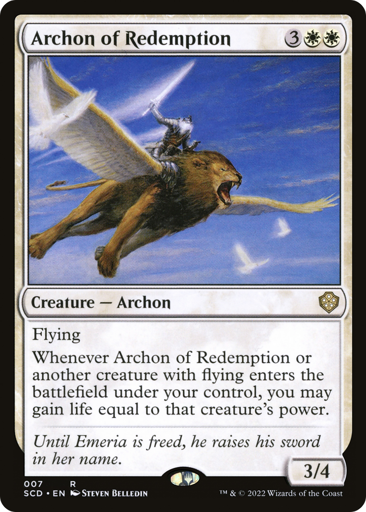 Archon of Redemption [Starter Commander Decks] | Gate City Games LLC