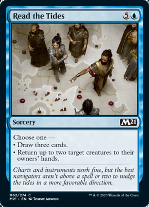 Read the Tides [Core Set 2021] | Gate City Games LLC