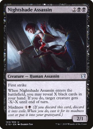 Nightshade Assassin [Commander 2019] | Gate City Games LLC
