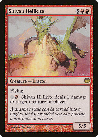 Shivan Hellkite [Duel Decks: Knights vs. Dragons] | Gate City Games LLC