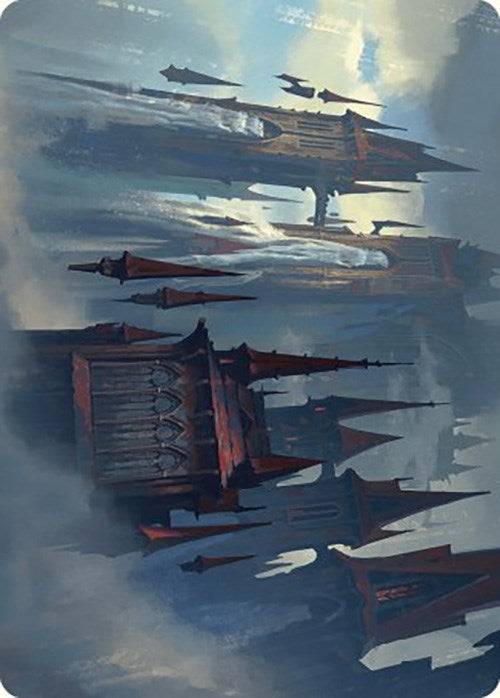 Thundering Falls Art Card [Murders at Karlov Manor Art Series] | Gate City Games LLC