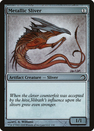 Metallic Sliver [Premium Deck Series: Slivers] | Gate City Games LLC