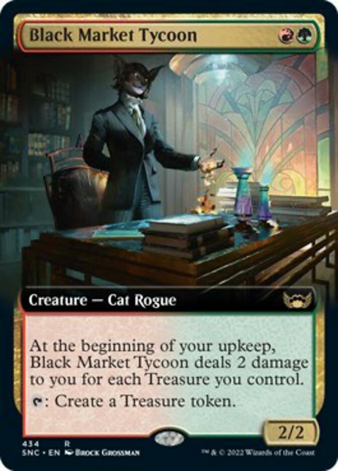 Black Market Tycoon (Extended Art) [Streets of New Capenna] | Gate City Games LLC