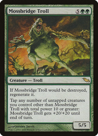 Mossbridge Troll [Shadowmoor] | Gate City Games LLC