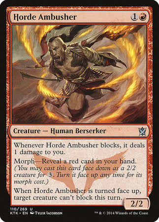 Horde Ambusher [Khans of Tarkir] | Gate City Games LLC