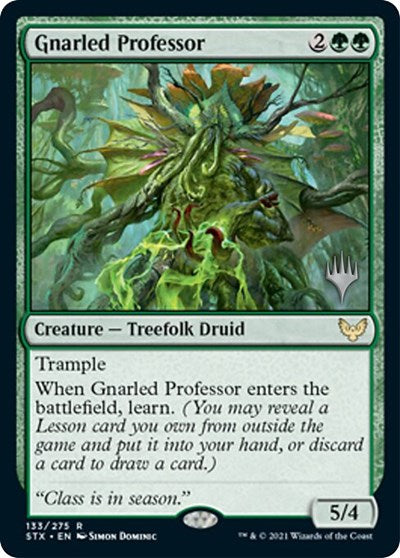 Gnarled Professor (Promo Pack) [Strixhaven: School of Mages Promos] | Gate City Games LLC