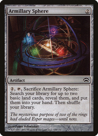 Armillary Sphere [Planechase 2012] | Gate City Games LLC