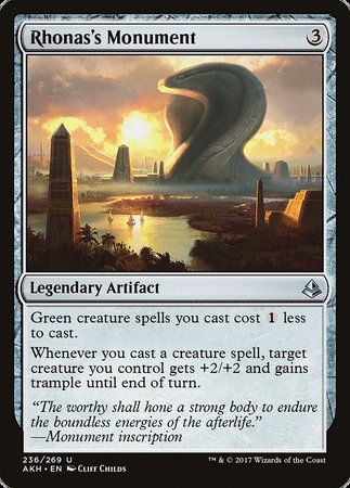 Rhonas's Monument [Amonkhet] | Gate City Games LLC