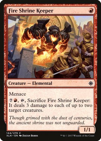 Fire Shrine Keeper [Ixalan] | Gate City Games LLC