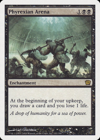 Phyrexian Arena [Ninth Edition] | Gate City Games LLC