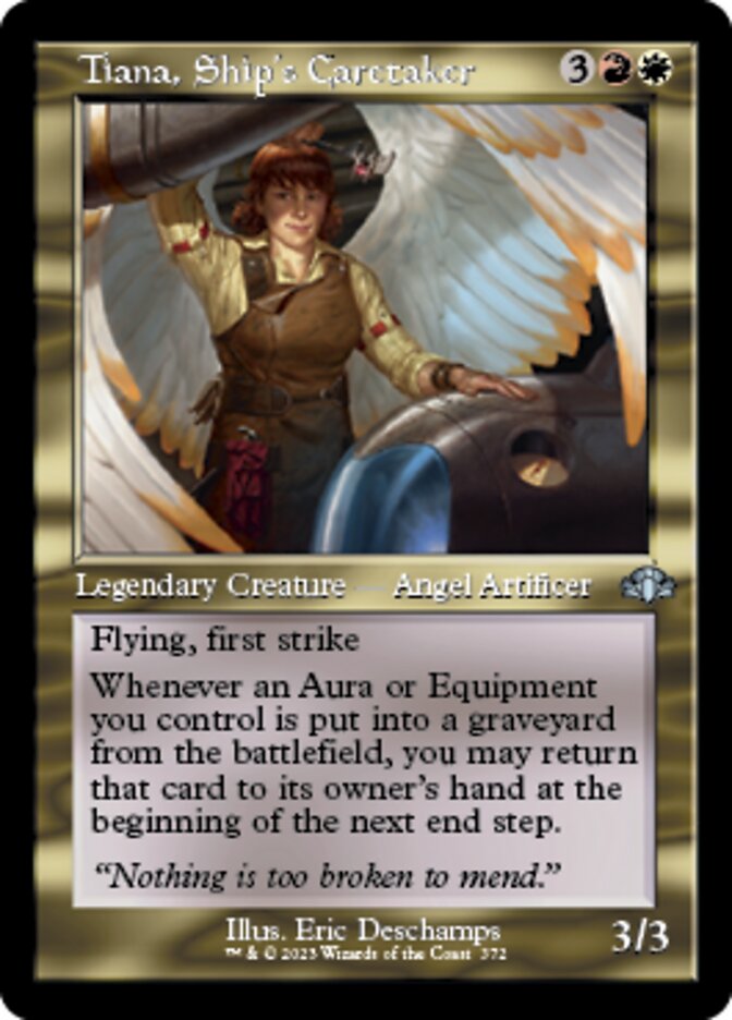 Tiana, Ship's Caretaker (Retro) [Dominaria Remastered] | Gate City Games LLC