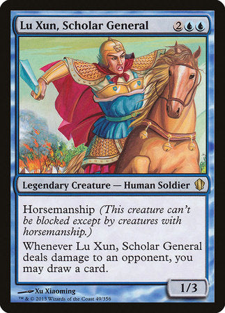 Lu Xun, Scholar General [Commander 2013] | Gate City Games LLC